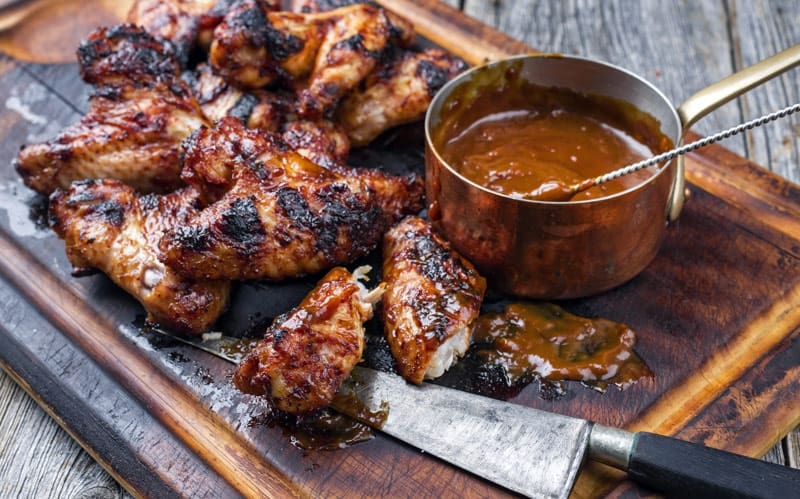 BBQ Wings Meal